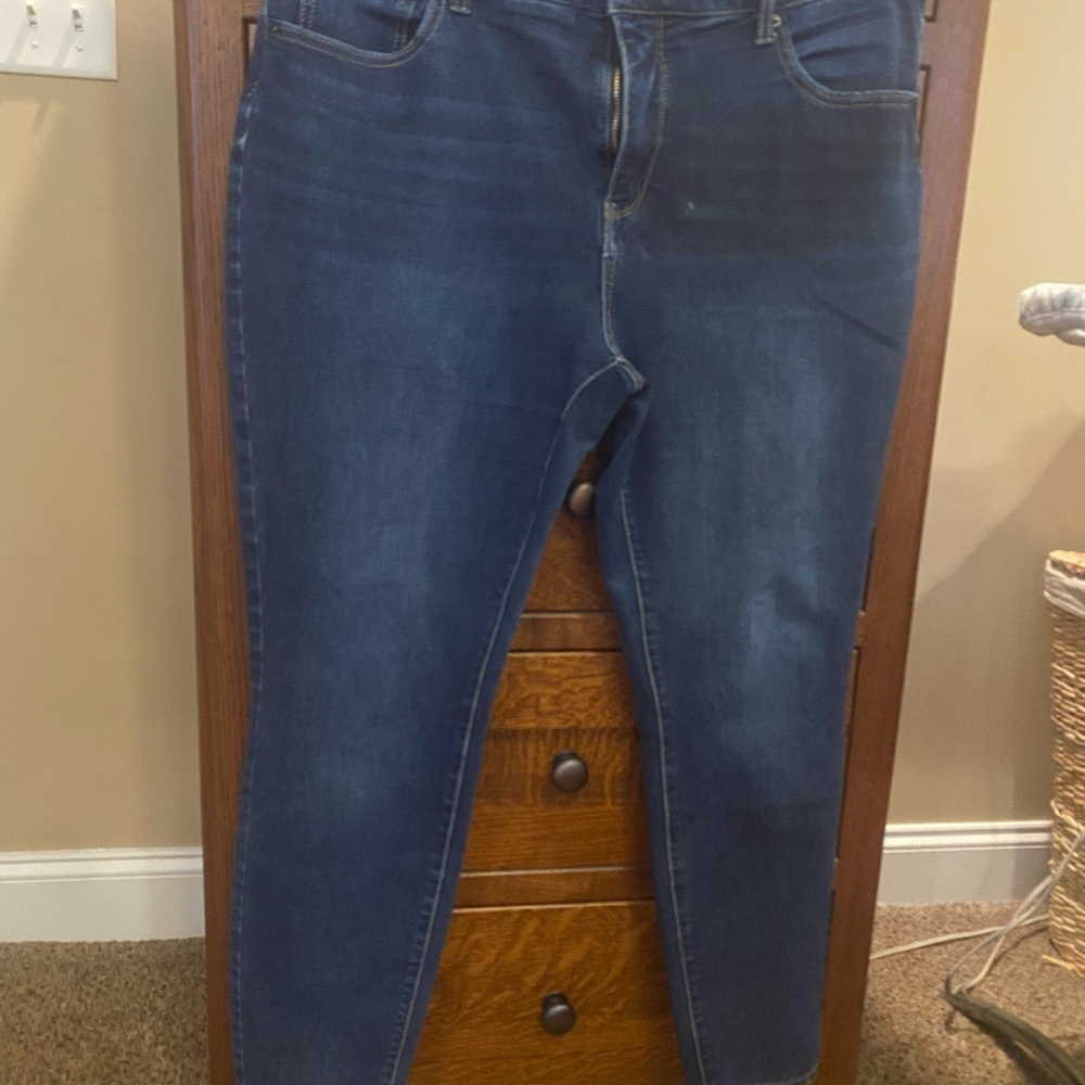 Time and Tru Dark Blue Skinny Jeans